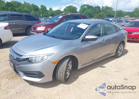 2018 Honda Civic Lx из США, поврежденный, VIN 19XFC2F54JE021569